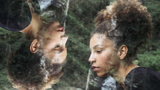 Double Exposure With Reflections