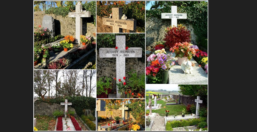 Grave Of Audrey Hepburn