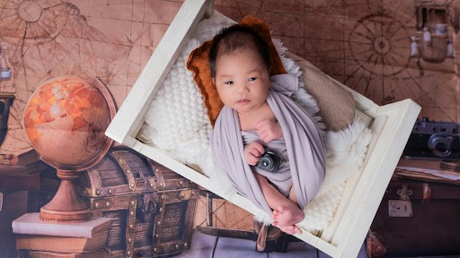 Baby In Digital Theme