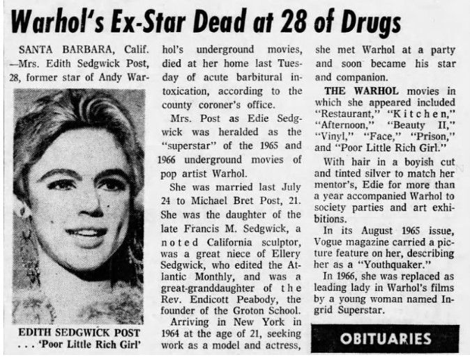 Edie Sedgwick